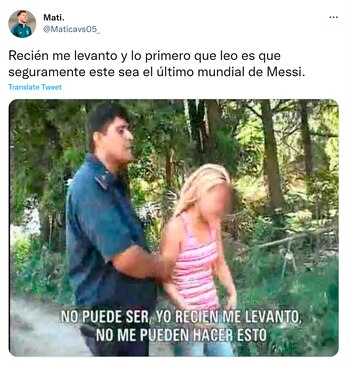 Reacciones Messi último Mundial Qatar