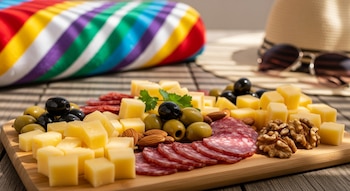 Quesos y fiambres en formato