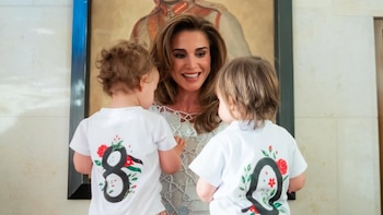 La reina Rania de Jornadia anuncia que será abuela por tercera vez: su hija Imán espera su segundo hijo