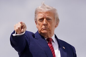 Donald Trump, presidente de EE.