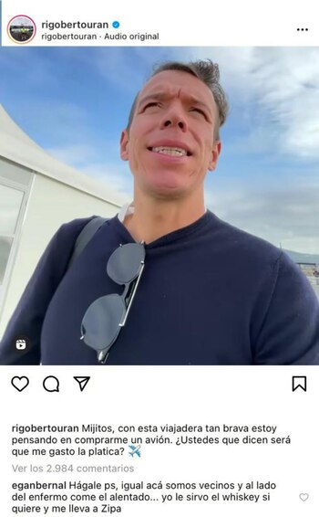 Egan Bernal le aconseja a