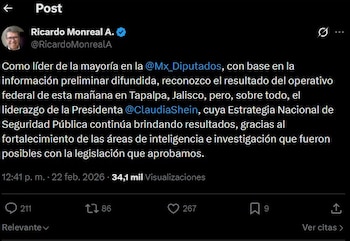 Ricardo Monreal Ávila, líder de