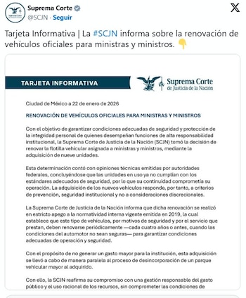 La compra fue justificada por