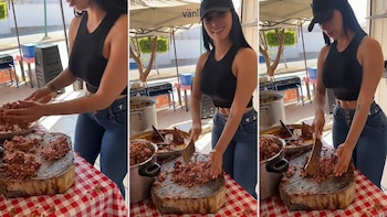 La taquera se hace llamar