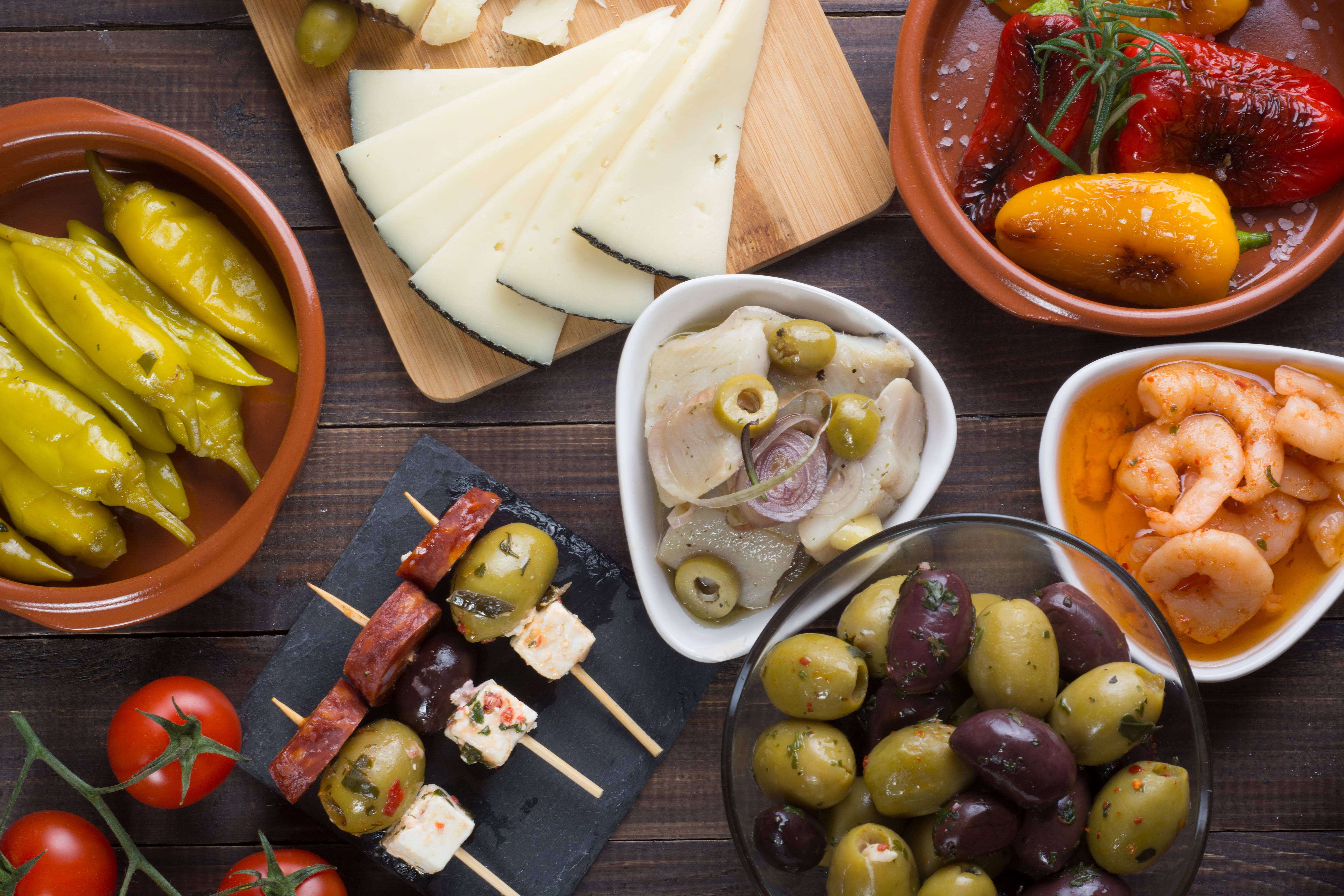 Aperitivos típicos españoles (Shutterstock)