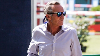 El jinete Luis Astolfi, íntimo