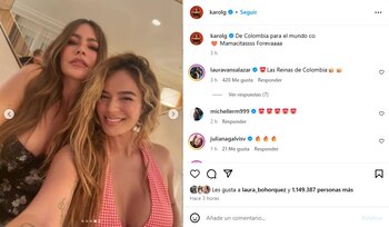 Karol G celebró su reencuentro