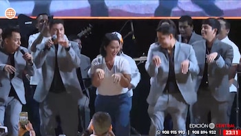 Keiko Fujimori utiliza el asesinato de Paul ‘Russo’ Flores y la presencia de Armonía 10 en su cierre de campaña en Piura