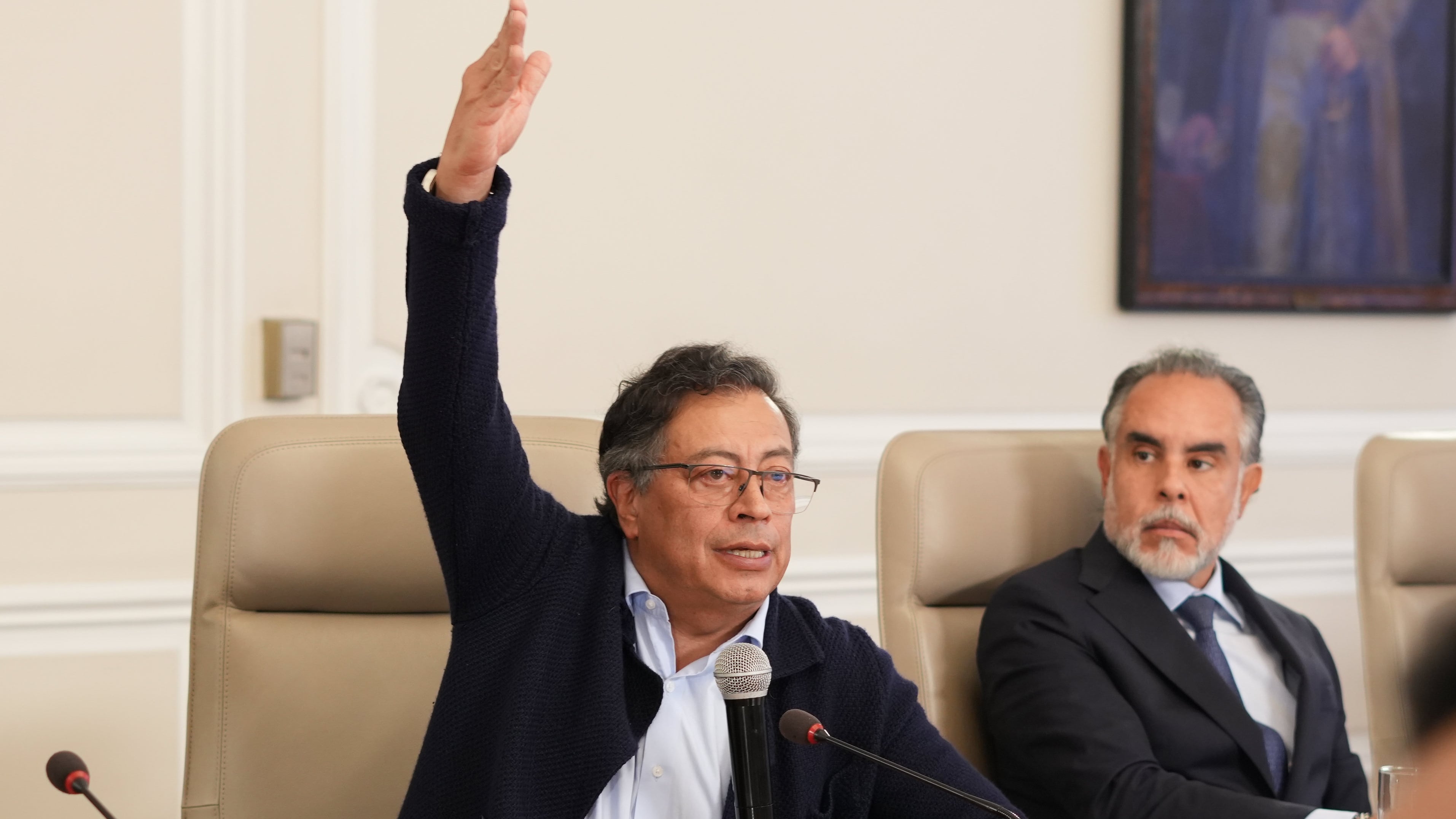 Armando Benedetti respondió a la solicitud del presidente Gustavo Petro sobre el ausentismo en el Congreso de la República - crédito Ovidio González/Presidencia