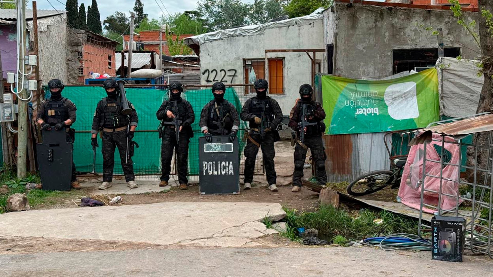 Los allanamientos se realizaron en Pilar