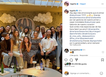 Carolina Gaitán presumió en sus