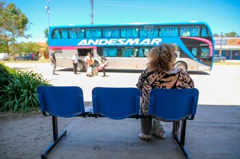 La terminal de ómnibus se