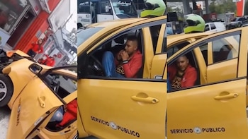 Accidente vial en las ferias