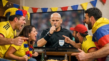 Derrota de Colombia frente a Suiza: psicólogo explica por qué los hinchas buscan culpar al árbitro y no a los jugadores de su selección