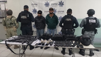 Aseguran a dos integrantes de