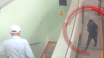 Las imágenes de seguridad fueron