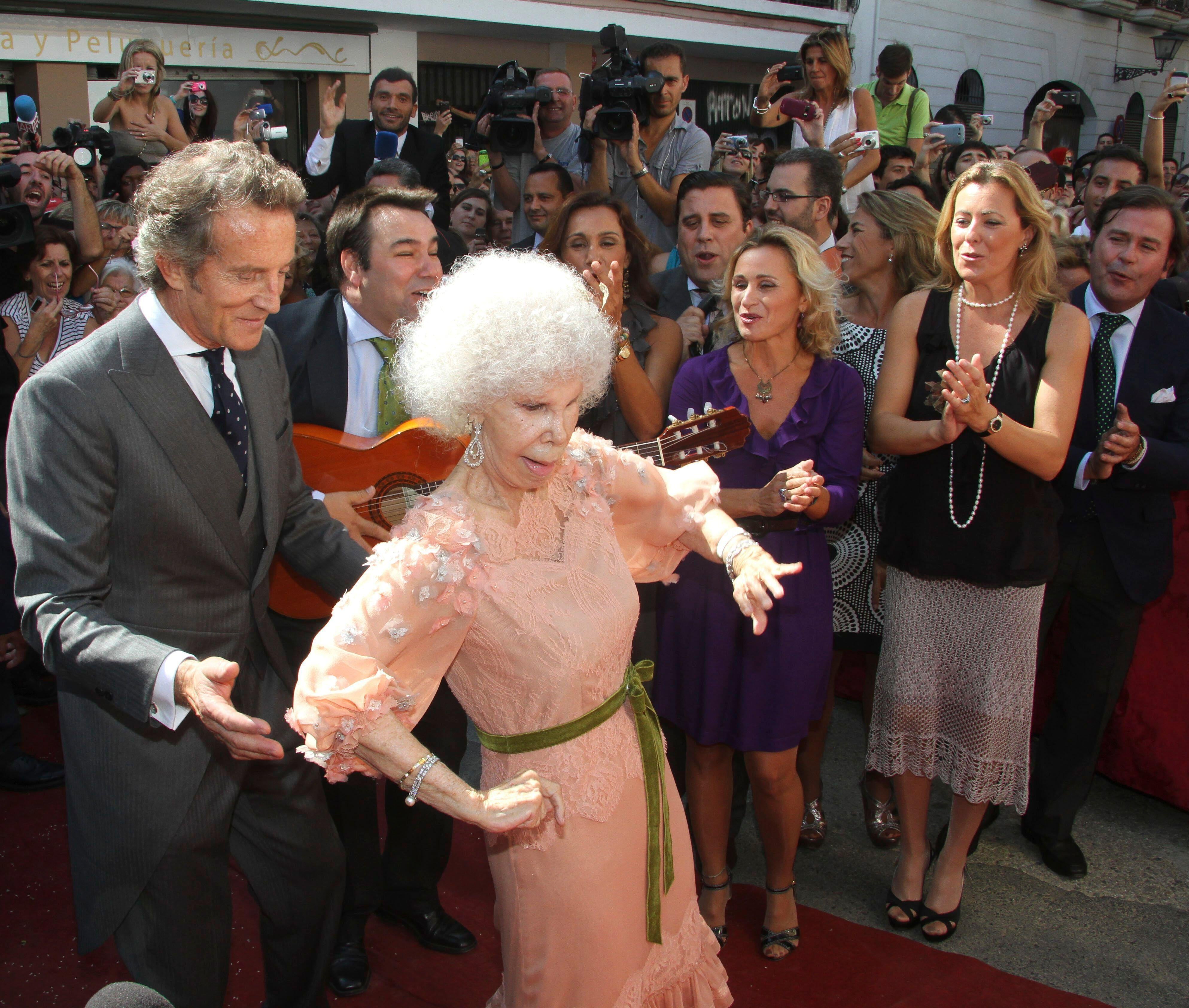 La boda de la duquesa de Alba en 2011. (Grosby Group)