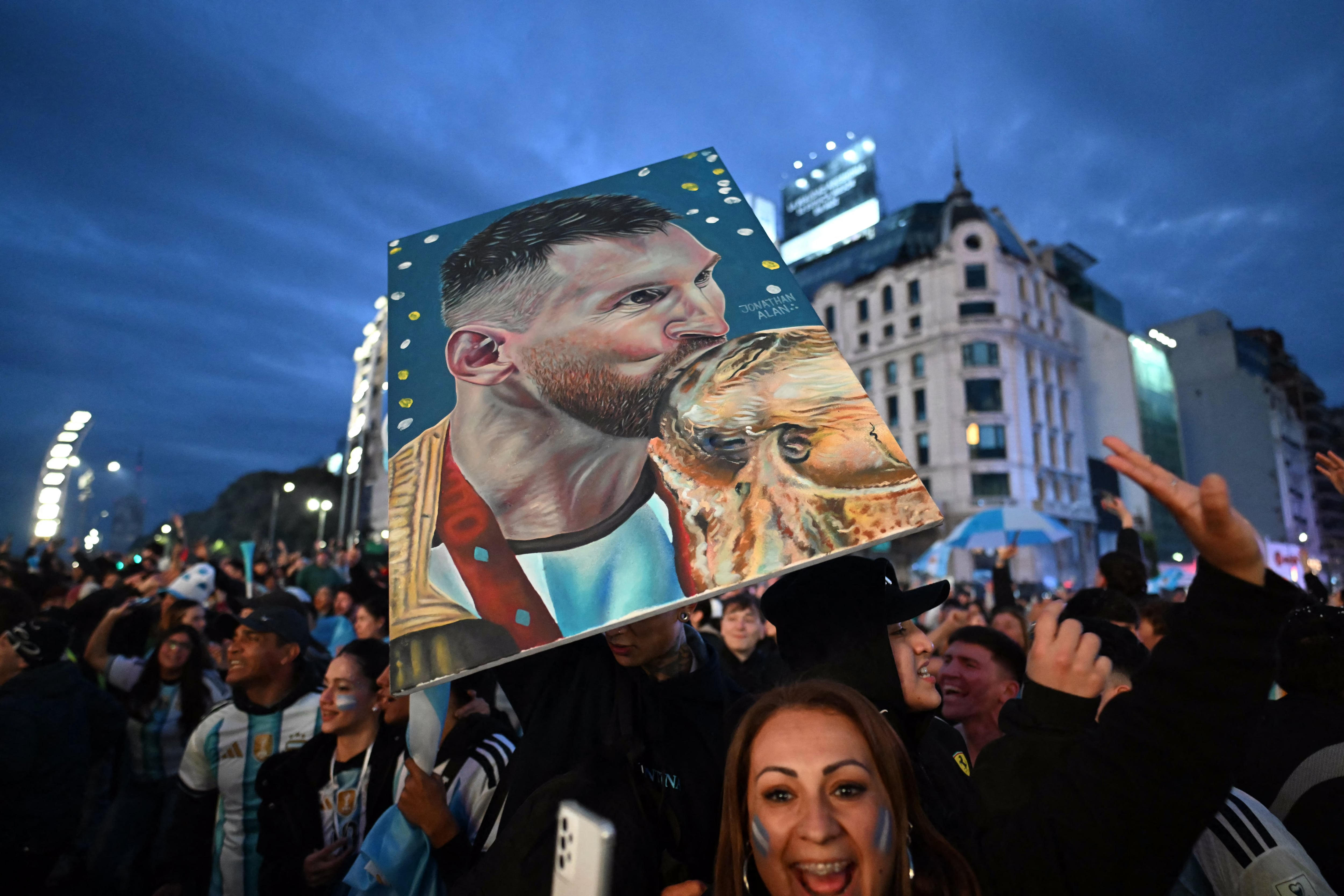 Lionel Messi fue uno de los estandartes del triunfo argentino para llegar a la final