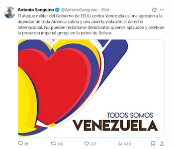 Ministro de Trabajo Antonio Sanguino