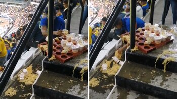 El vendedor se veía triste