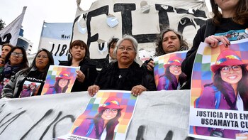 Familiares y amigos de la