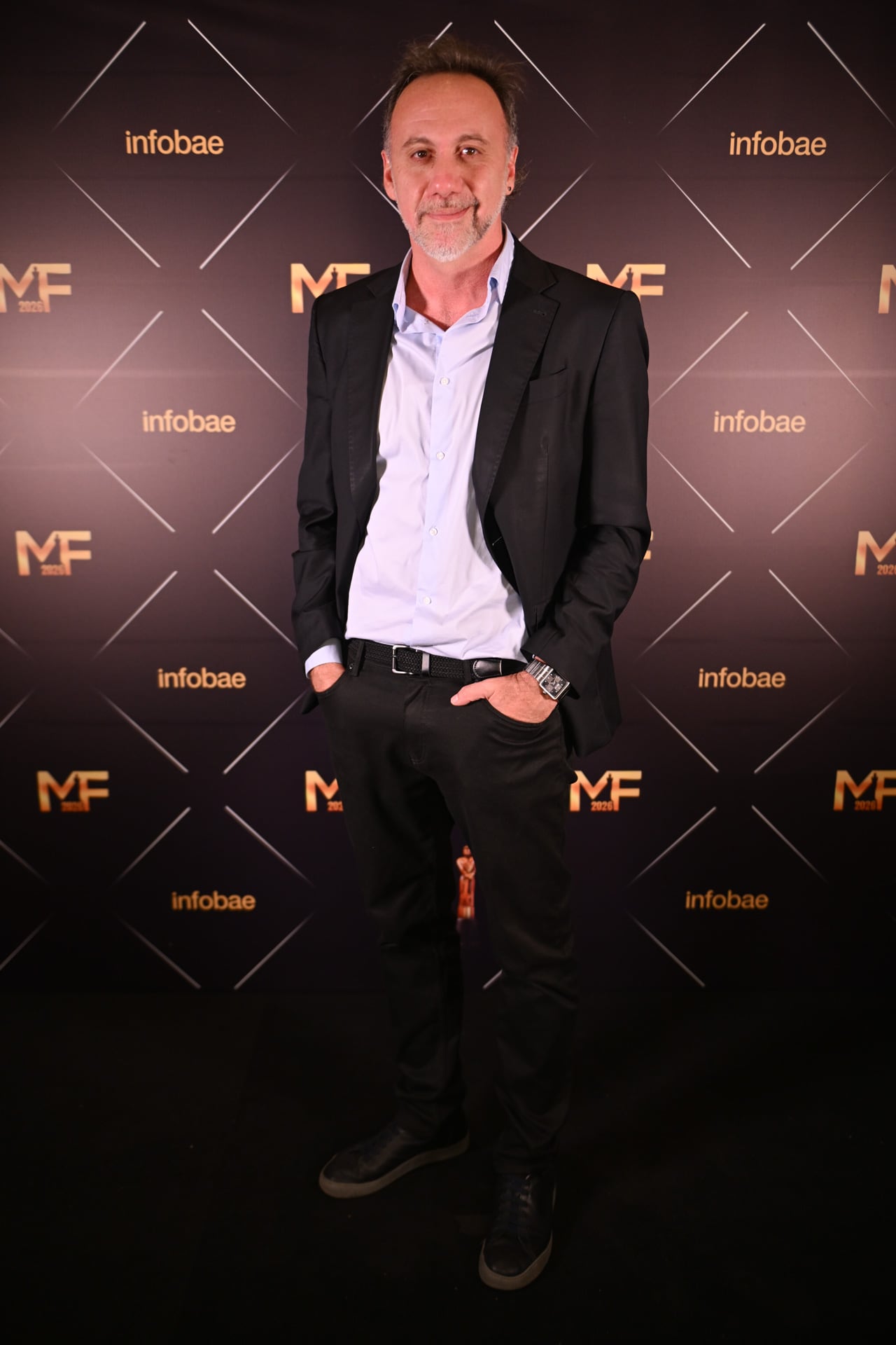 Gonzalo Sánchez en la gala de los Martín Fierro de Radio 2026