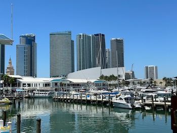 Biscayne Wall Downtown Miami Florida.