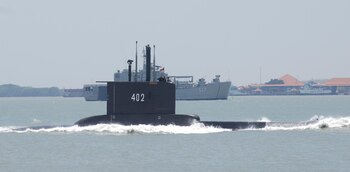 El submarino KRI Nanggala-402 de