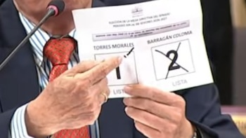 ¿Se puede sancionar a los congresistas que muestran su voto? Esto dice el reglamento sobre la elección de la Mesa Directiva