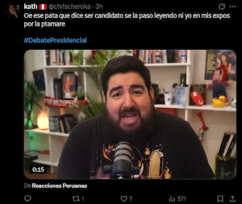 Debate presidencial EN VIVO: lo más viral en redes tras los momentos más polémicos. Captura: X.