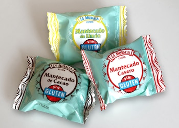 Mantecados sin gluten de La