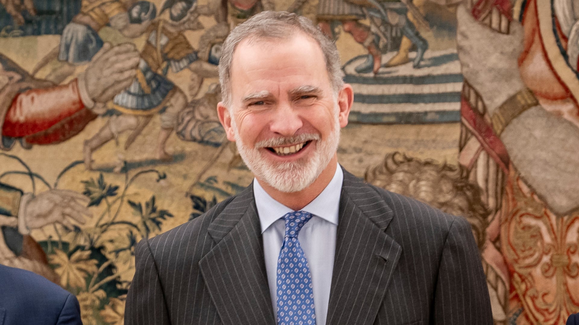 La sonrisa del rey Felipe VI (Europa Press)