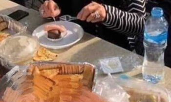 Las imágenes fueron compartidas en