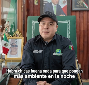 La invitación del alcalde de El Naranjo se volvió viral por las referencias a ‘chicas buena onda’ y la petición de acudir sin menores de edad.