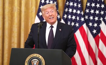 El presidente de EE.UU., Donald