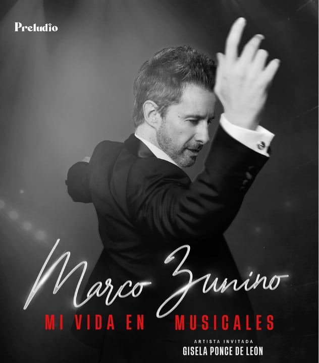 Marco Zunino recorre con música y baile en vivo los grandes títulos de Broadway que marcaron su trayectoria, desde Rent y Cabaret hasta Chicago y Moulin Rouge!.