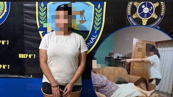 “¡Sos una mala madre!”: capturan a mujer que fue grabada amenazando a una adulta mayor con una faja