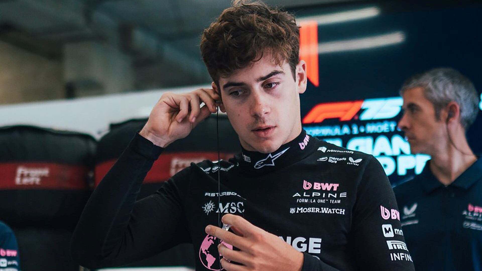 Franco Colapinto respaldó al equipo Alpine pese a los errores en las paradas en los boxes (@AlpineF1Team)