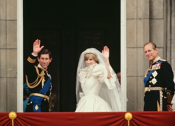 Lady Di y el príncipe Carlos