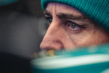 Fernando Alonso en la pretemporada