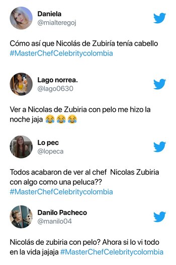 Reacciones en Twitter