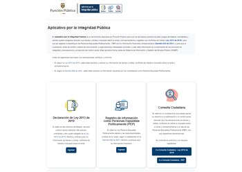 Así se ve el aplicativo