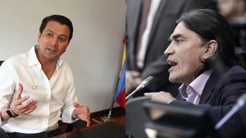 Agarrón entre Gustavo Bolívar y