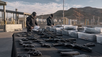 Baja California refuerza acciones contra el tráfico ilegal de armas: decomisan más de 8 mil