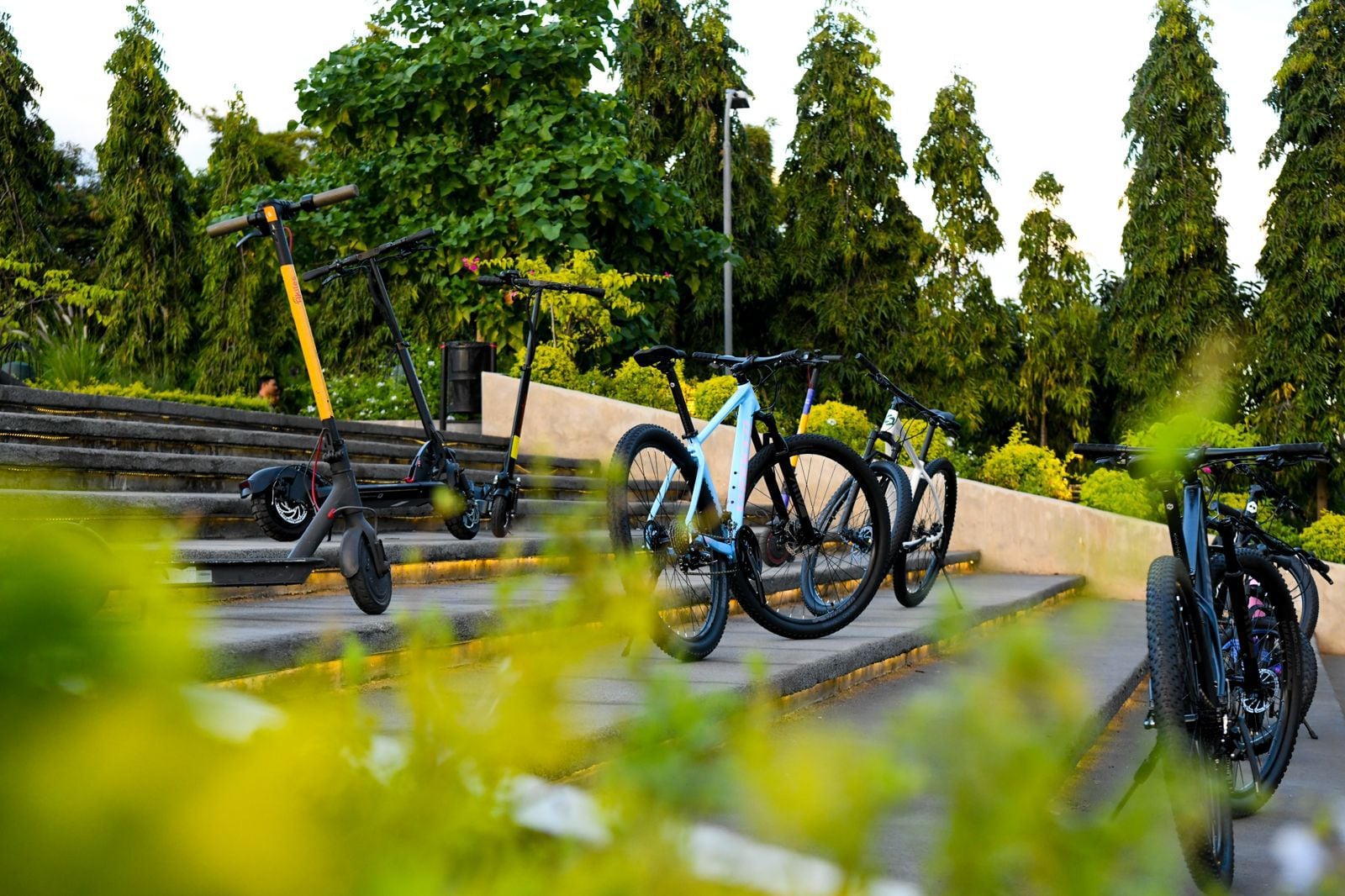 El Viceministerio de Transporte ha promovido el uso de bicicletas en espacios públicos adecuados./(Viceministerio de Transporte)