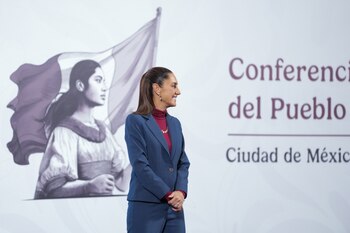 La mandataria comentó que los