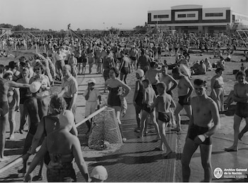 La pileta que el gobierno