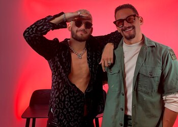 Los cantautores del dueto Mau