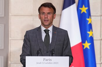 Emmanuel Macron condenó los ataques