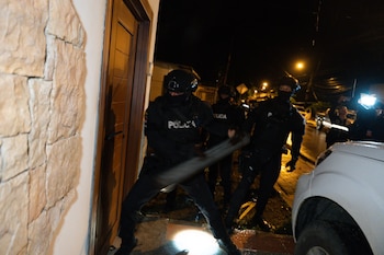 La Policía ejecutó el operativo.